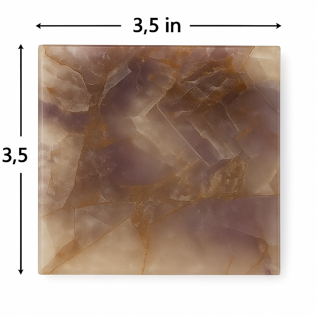 Amethyst Coaster Set