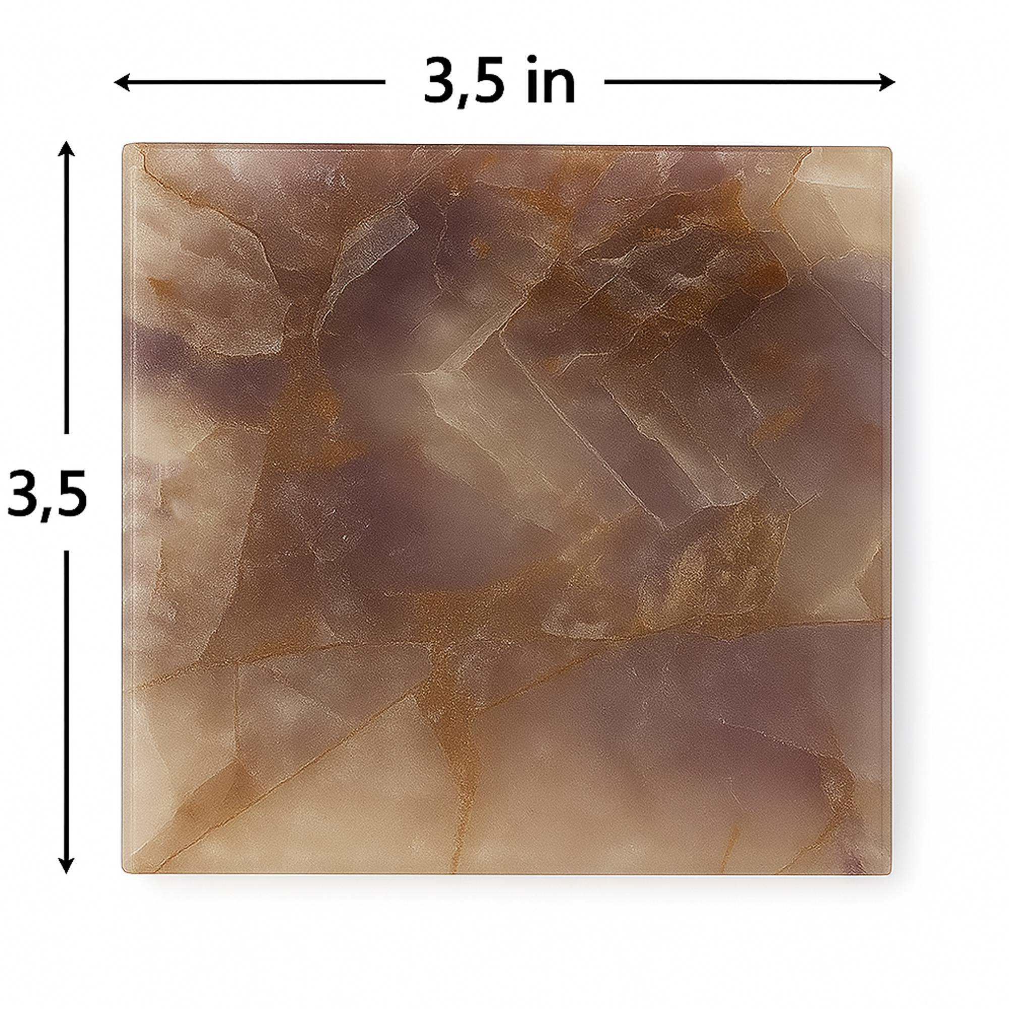 Amethyst Coaster Set