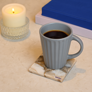 Brown Agate Coaster Set