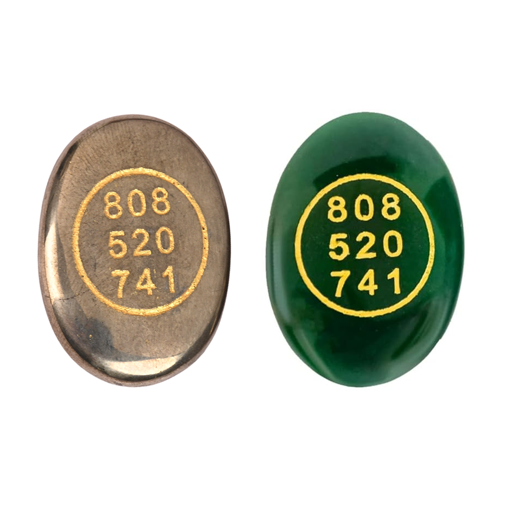 Green Jade with Pyrite Zibu Coin