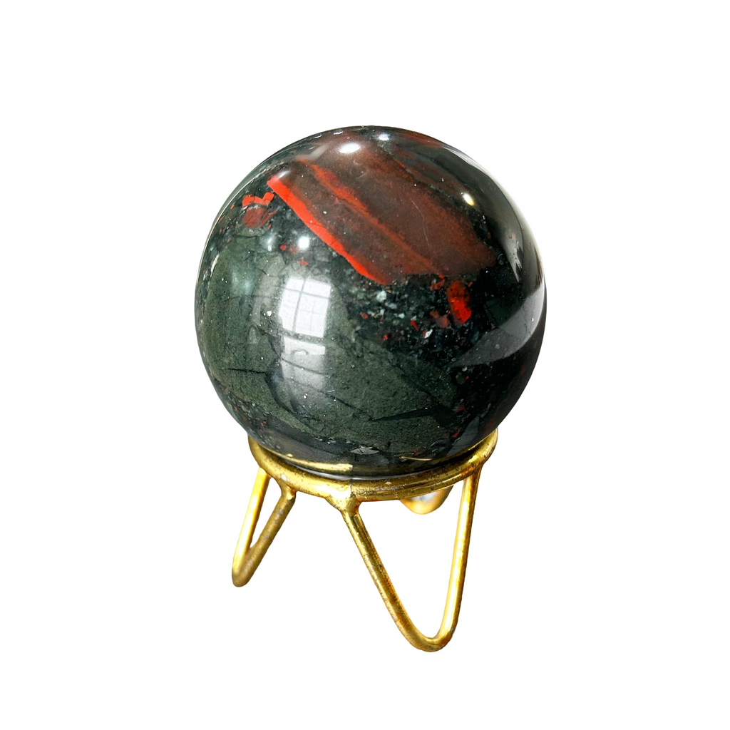 Bloodstone Sphere Ball 50 mm