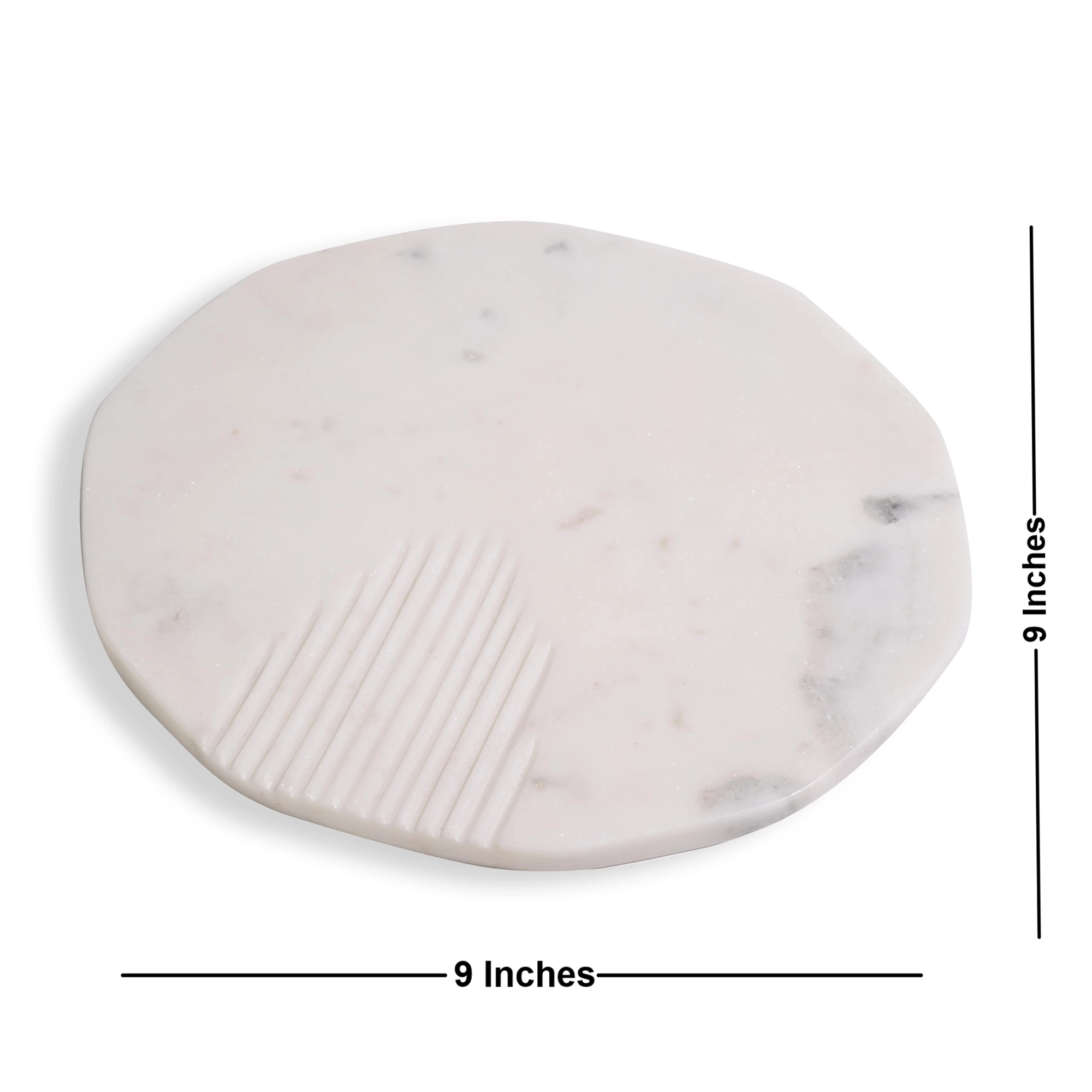 White Marble Platter Serving Board