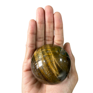 Tiger Eye Gemstone Sphere Ball 50 mm