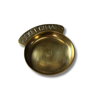 Brass Pocket Change Dish