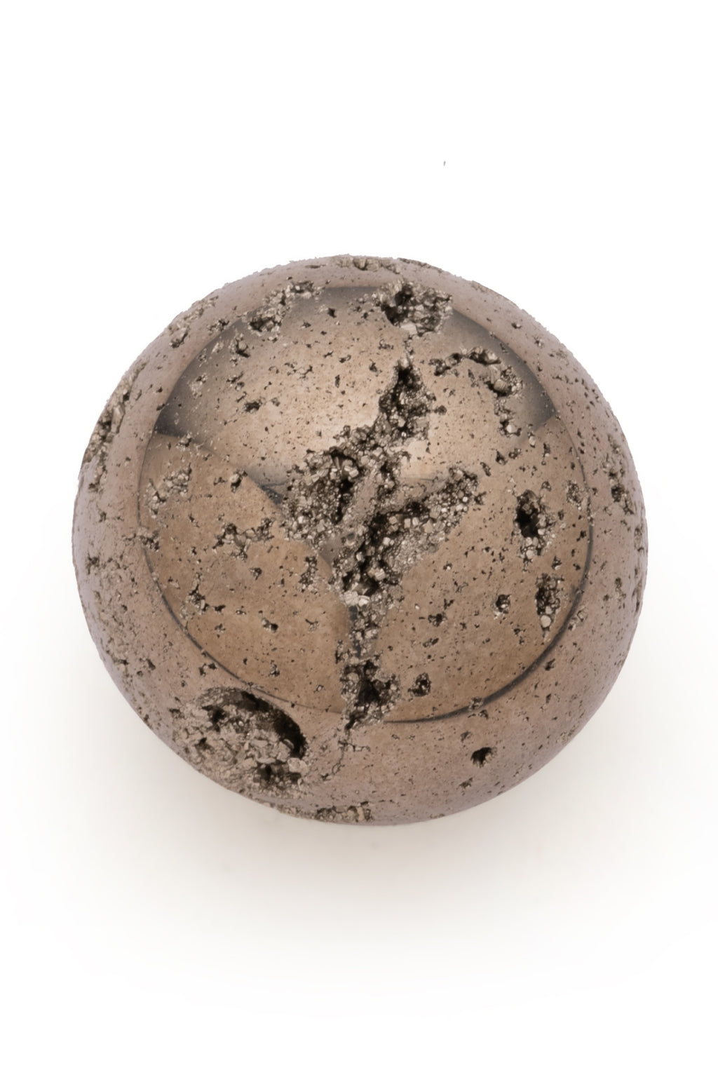 Peru Pyrite Gemstone Sphere Ball