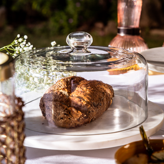 Cylindrical Glass Cloche (11 Inches)