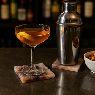 Amethyst with Rose Quartz Coaster Set