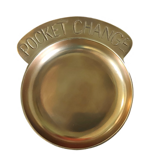 Brass Pocket Change Dish
