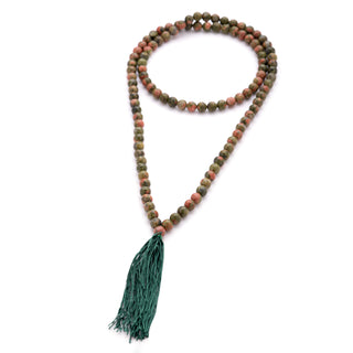 Unakite 108 Beads Japa Mala